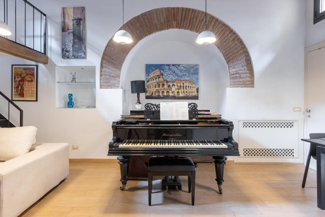 Musician Apartment Colosseo With Piano Rome Exterior photo